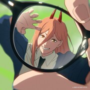 「チェンソーマン」×JINSコラボイラスト