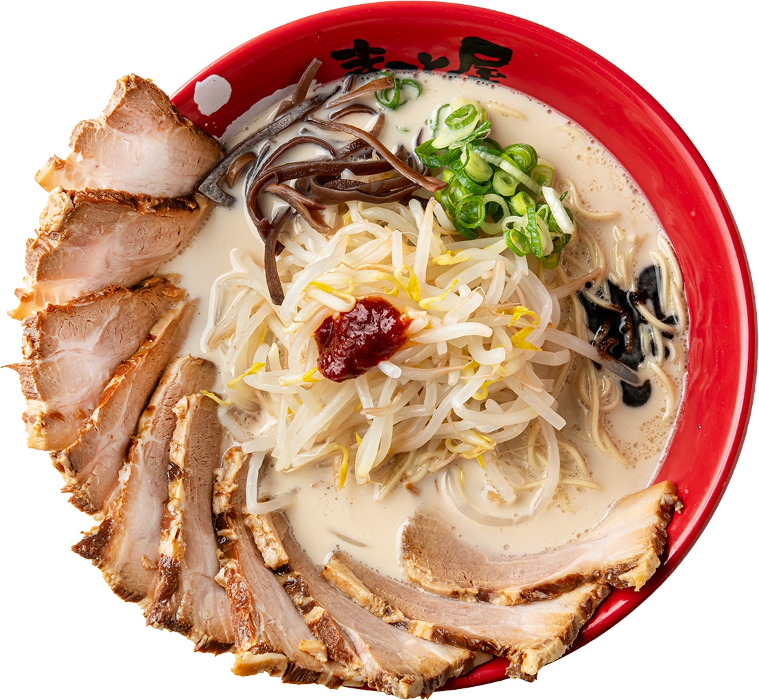 「白チェンソー麺」