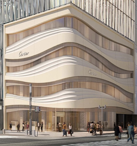 カルティエ銀座4丁目ブティックのイメージ (c)Cartier