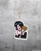 「レゼ 花束 アクリルキーホルダー」