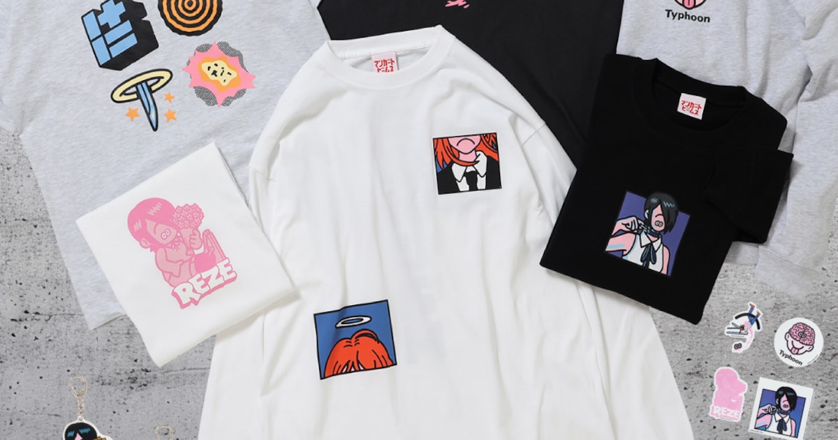 チェンソーマン レゼ篇」×ビームス Face Okaが描くレゼや天使の悪魔がT 