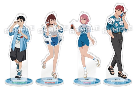 アクリルスタンドのサンプル