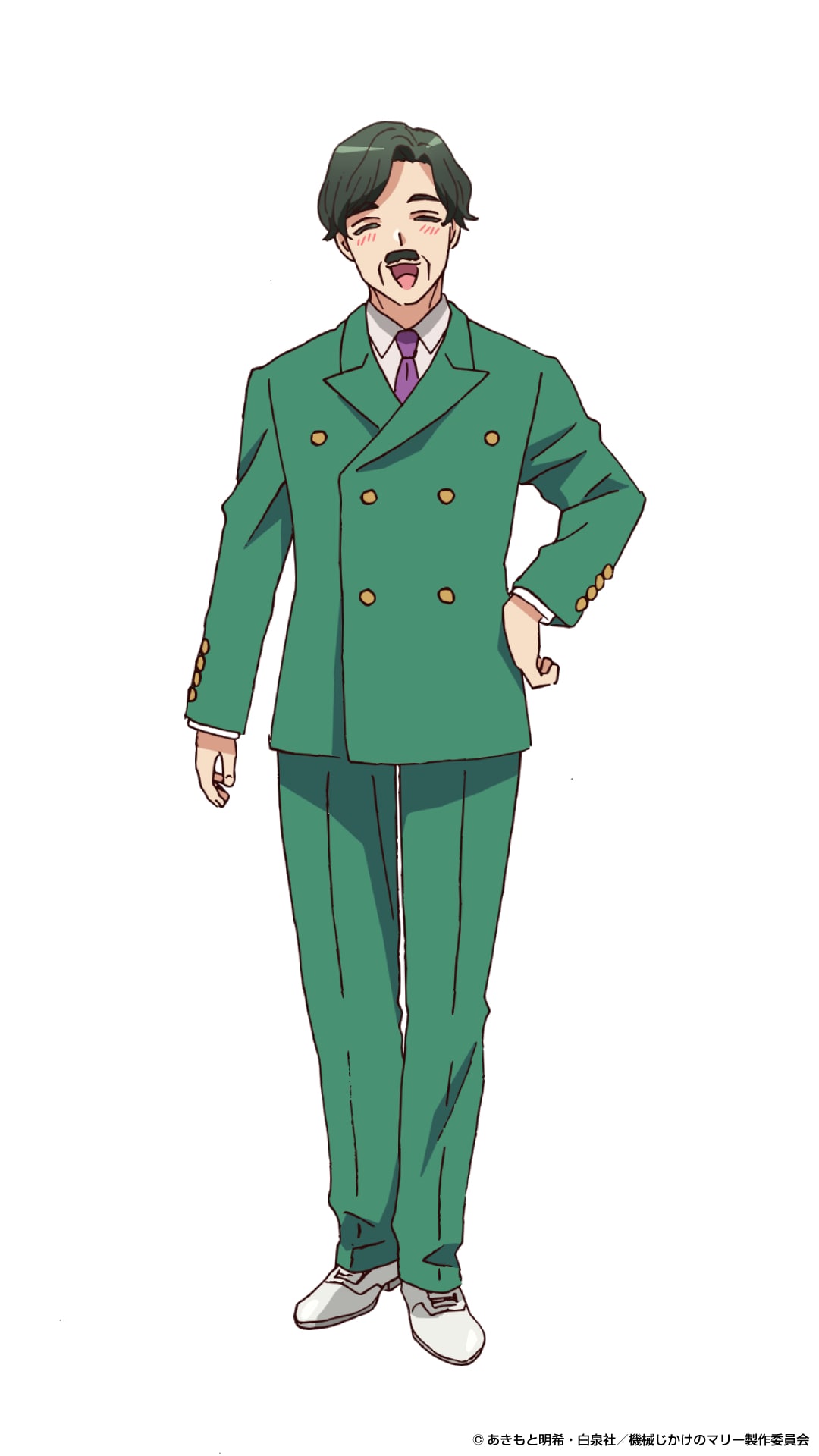 カールおじさん（CV：山口勝平） - 「機械じかけのマリー」PV第2弾公開