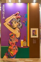 「五感で味わう、ヱビスの美人画展」開場の様子