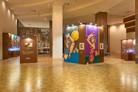 「五感で味わう、ヱビスの美人画展」開場の様子