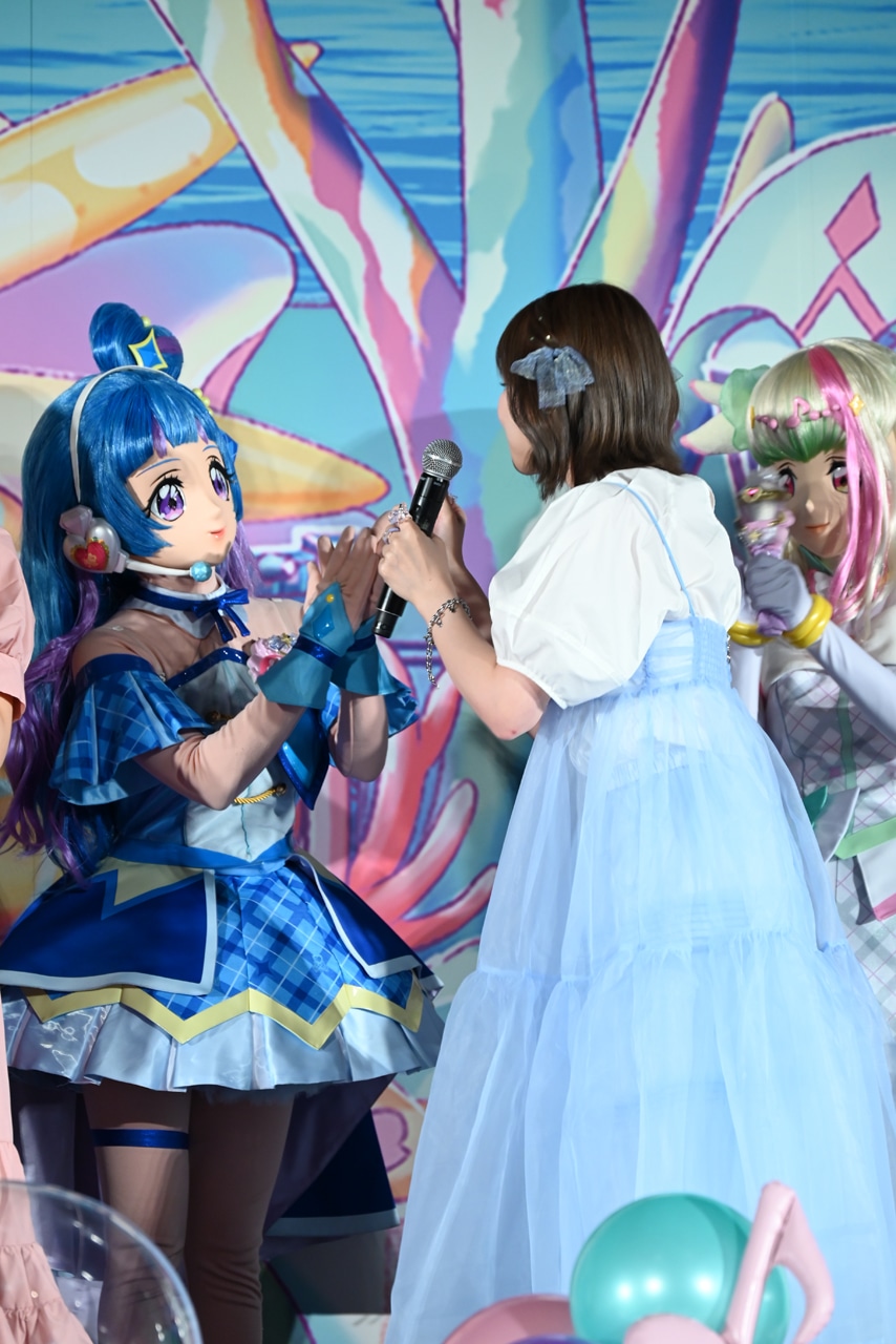 キュアウインクと髙橋ミナミ