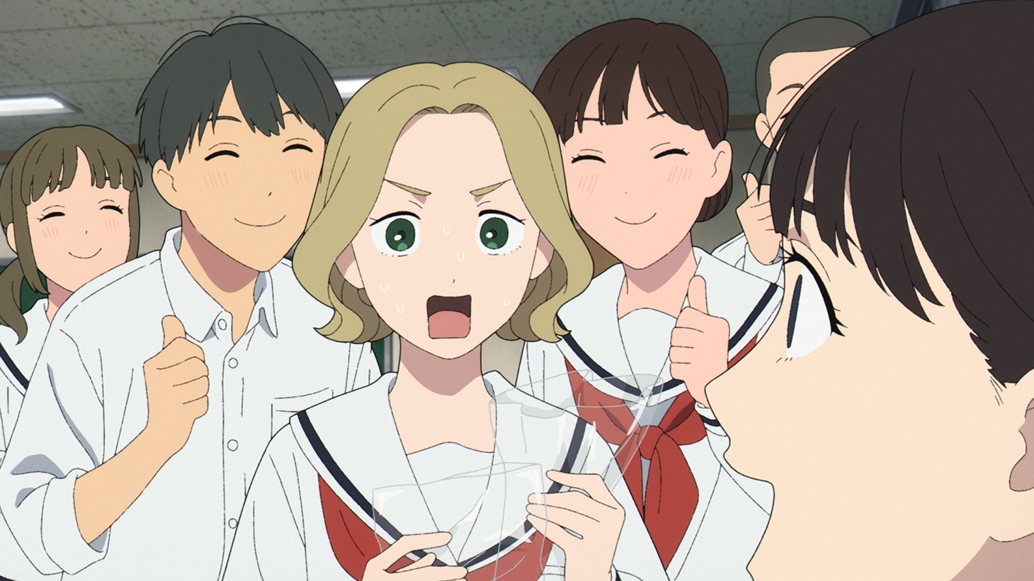 TVアニメ「矢野くんの普通の日々」第1話の場面カット (c)田村結衣・講談社／「矢野くんの普通の日々」製作委員会