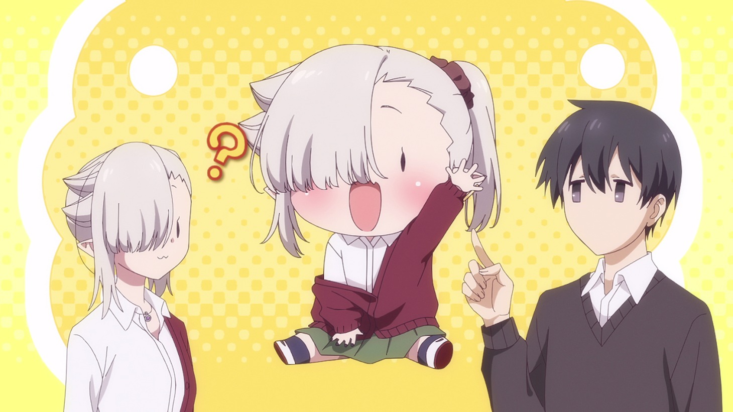 TVアニメ「ちゃんと吸えない吸血鬼ちゃん」第1話より