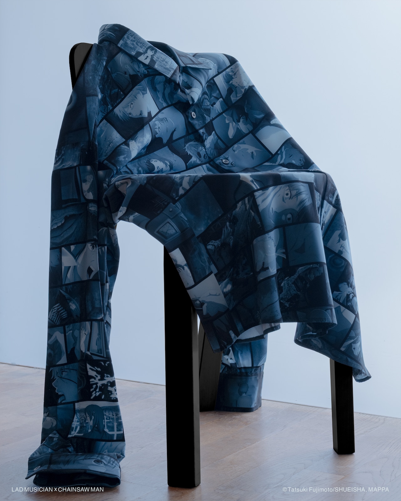 チェンソーマン」×LAD MUSICIAN、姫野とデンジのあのシーンがTシャツに