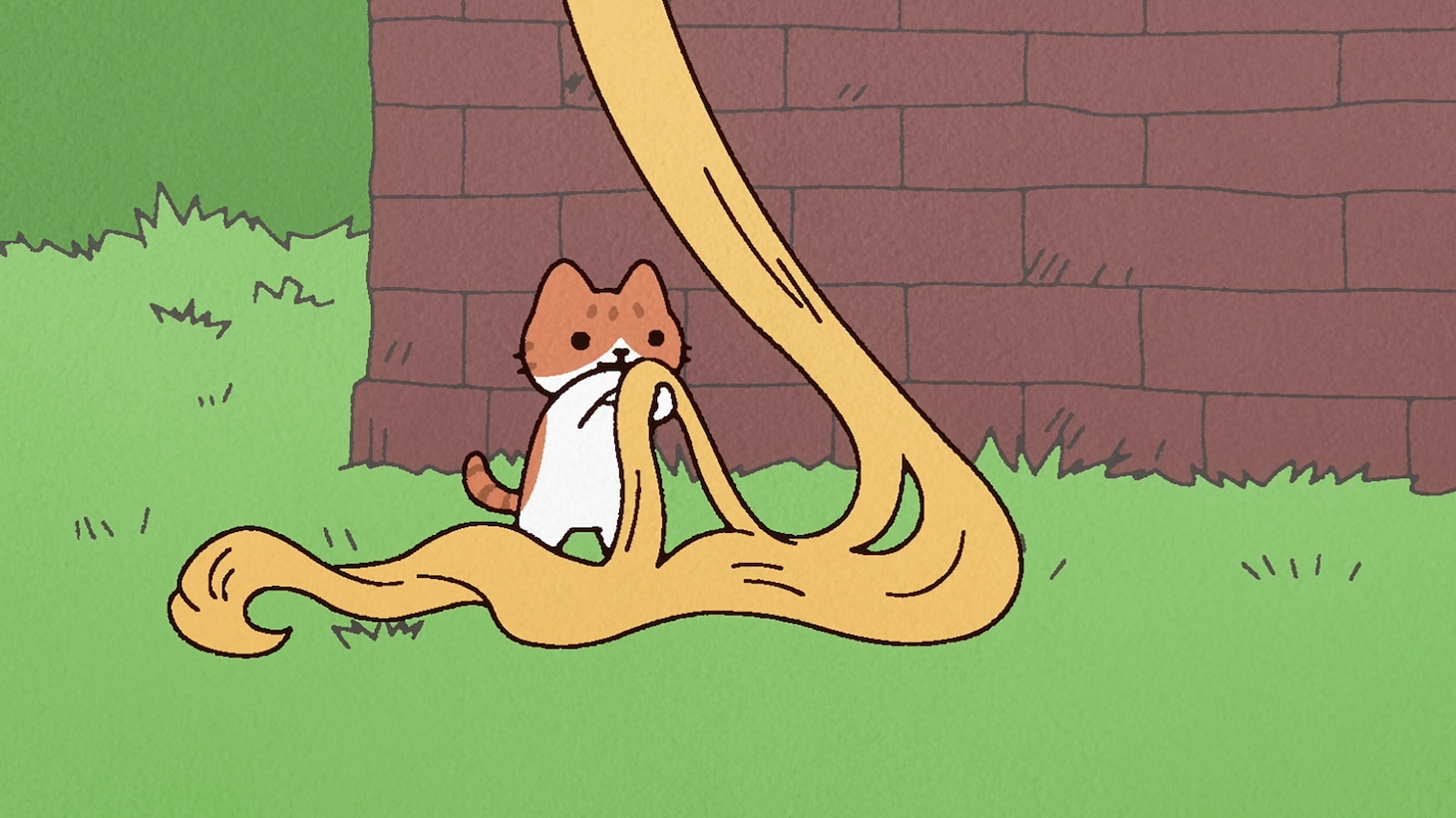 Webアニメ「うごく！ねこむかしばなし」PV第2弾より