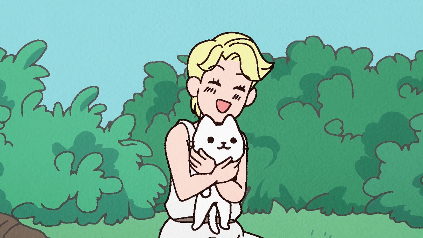 Webアニメ「うごく！ねこむかしばなし」PV第2弾より