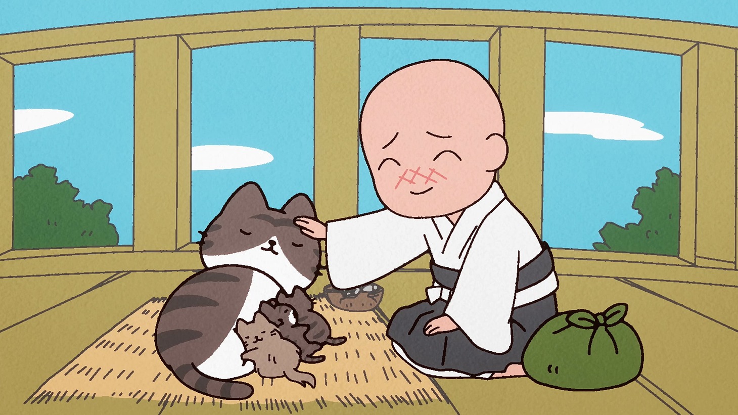 Webアニメ「うごく！ねこむかしばなし」PV第2弾より
