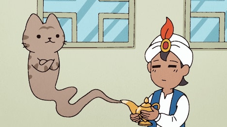 Webアニメ「うごく!ねこむかしばなし」PV第2弾より