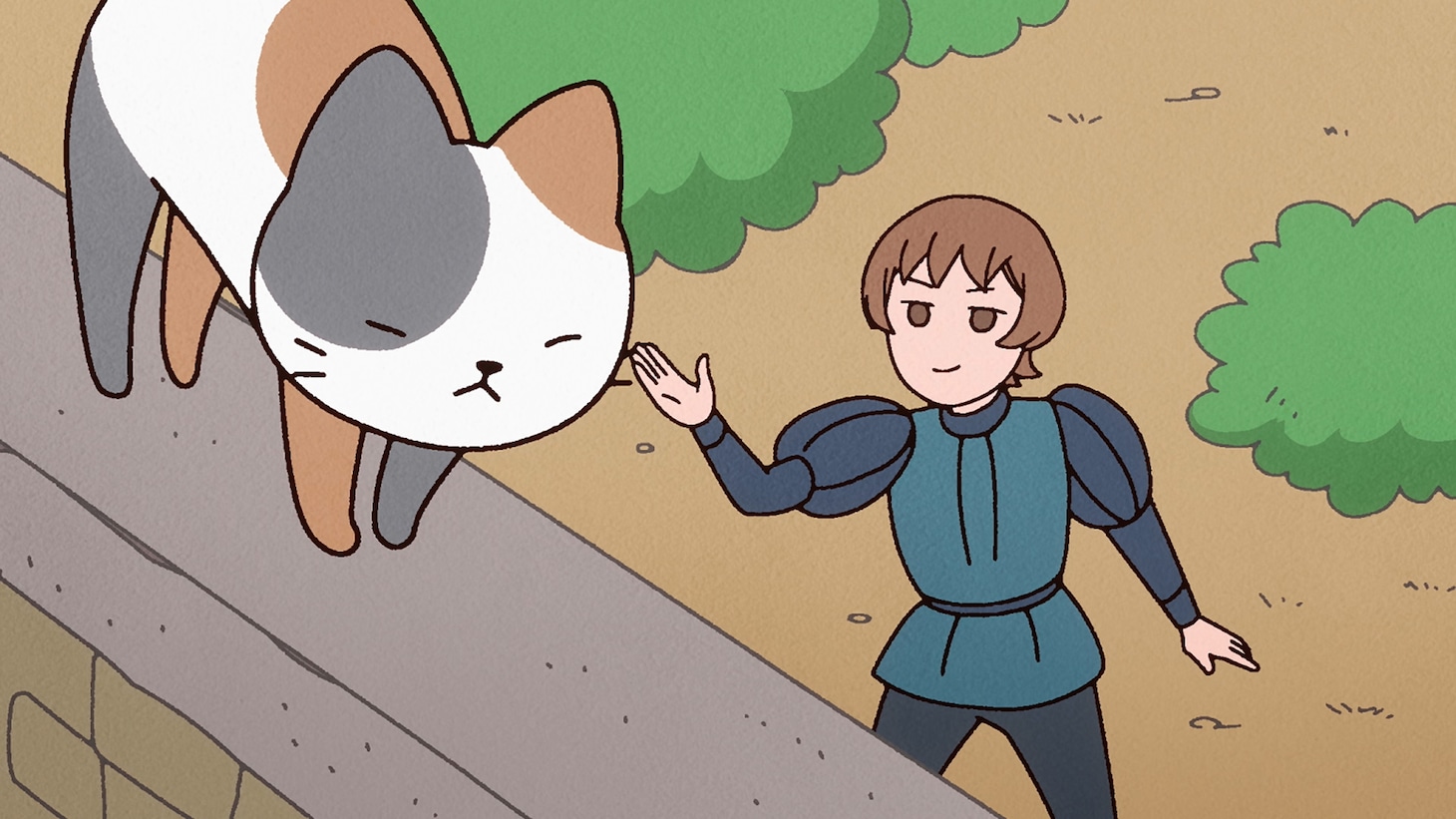 Webアニメ「うごく！ねこむかしばなし」PV第2弾より