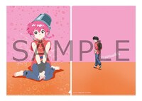 店舗共通の特典に用意されたクリアファイル