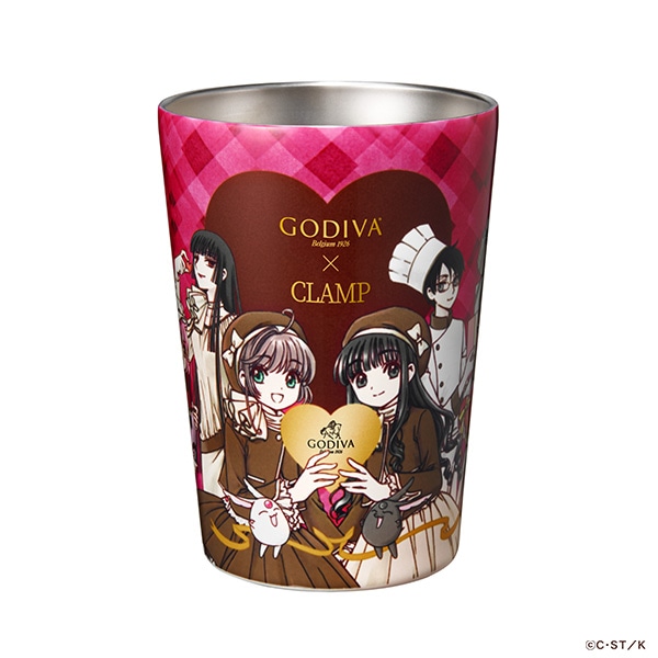 ゴディバ×CLAMP「ホワイトモカ ショコリキサー タンブラーセット」