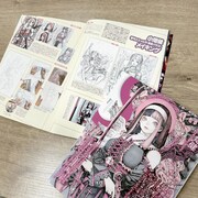 小畑健による描き下ろし表紙イラストのメイキング