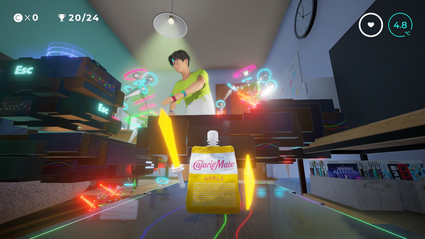 「Calorie Mate FOR GAME CREATORS - JELLY MISSION -」プレイイメージ