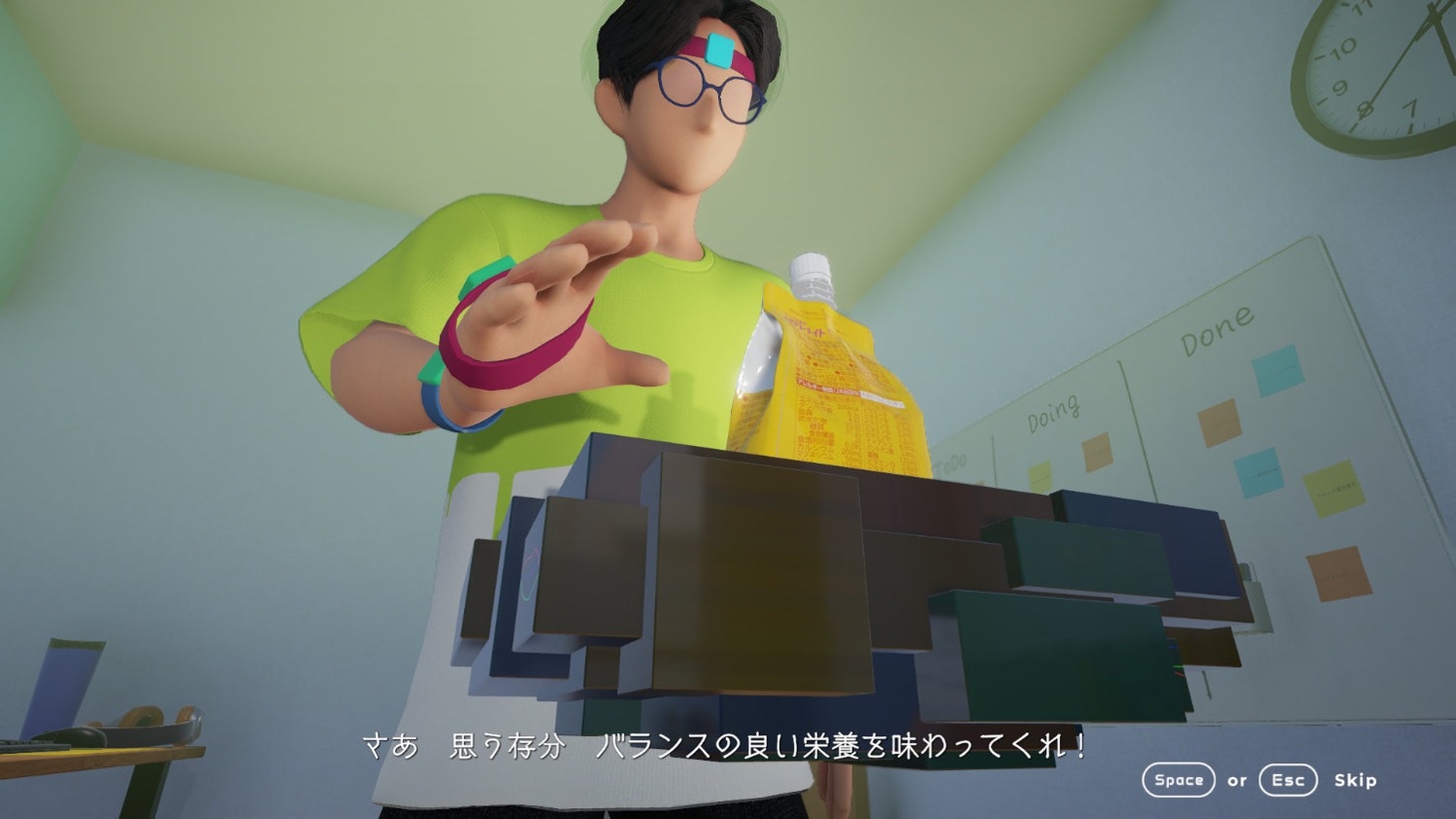 「Calorie Mate FOR GAME CREATORS - JELLY MISSION -」プレイイメージ