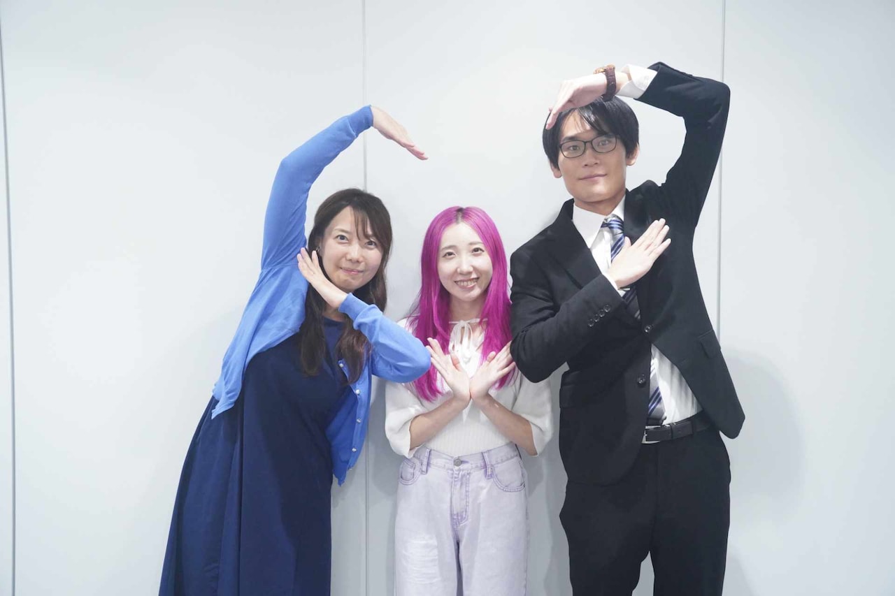 ストロベリー☆プリンセス。左から辻田りり子、あいなぷぅ、担当山田