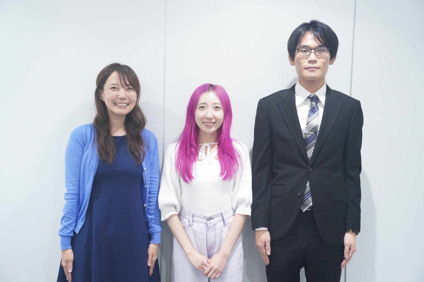 左から辻田りり子、あいなぷぅ、山田氏
