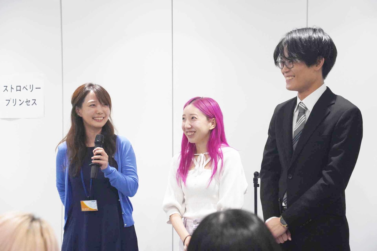「ストロベリー☆プリンセス」ネタ見せの様子