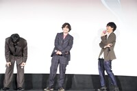 1人だけ18秒代を記録した笠間淳に、笑いを堪えられない松坂桃李と染谷将太