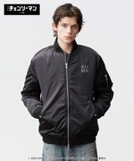 「Bomb Bomber Jacket」着用イメージ