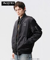 「Bomb Bomber Jacket」着用イメージ