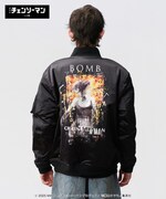 「Bomb Bomber Jacket」着用イメージ