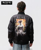 「Bomb Bomber Jacket」着用イメージ