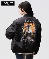 「Bomb Bomber Jacket」着用イメージ
