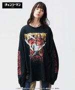 「Chainsaw Man Cutsew」着用イメージ