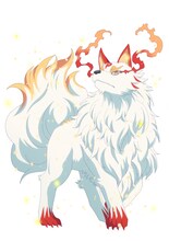 山神（CV：藤真秀）。楠木邸の隣にある山の神。威厳はあるが、甘味が大好きで気まぐれな性格。力を使いすぎると姿が小さくなることも。湊の力で悪霊が一掃された楠木邸の庭を気に入り、ともに過ごすようになる。庭の改装が趣味  (c) 2025 えんじゅ/KADOKAWA/「神の庭付き楠木邸」製作委員会