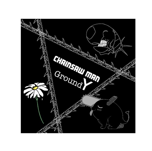 GroundY×チェンソーマン レゼ 花柄/フラワー&ボム リバーシブルブルゾン 花柄・ボムプリントリバーシブルブルゾン（裏：花柄ボムプリント