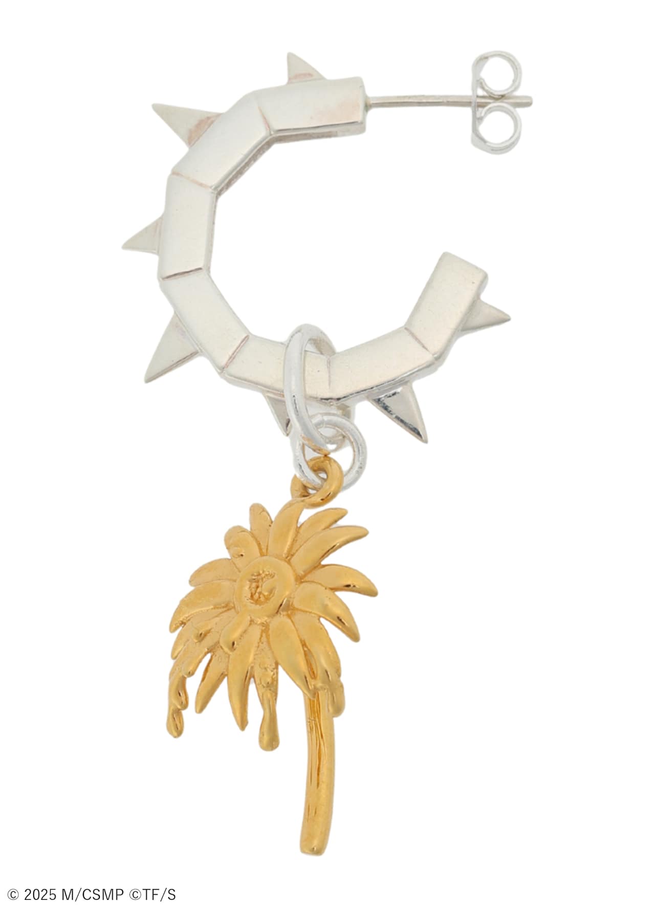 花とチェンソーピアス」 - 「チェンソーマン レゼ篇」×Ground Y、花