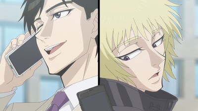 TVアニメ「忍者と極道」第1話「忍者（しのは）と極道（きわみ）」の先行カット