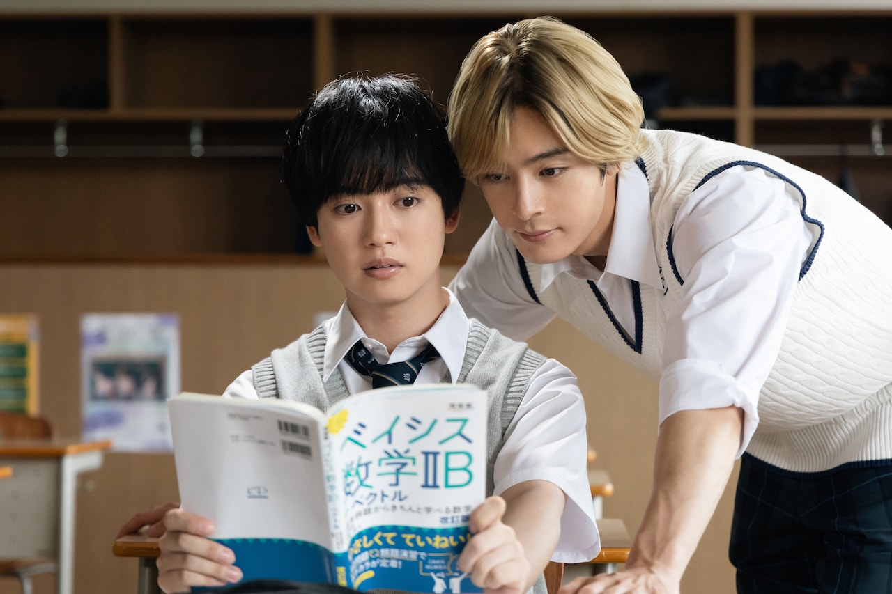 ドラマ「絶対BLになる世界VS絶対BLになりたくない男 ファイナル」場面カット