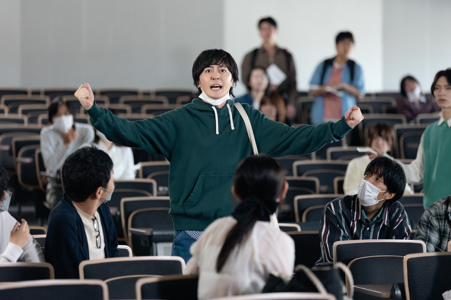 ドラマ「絶対BLになる世界VS絶対BLになりたくない男 ファイナル」場面カット