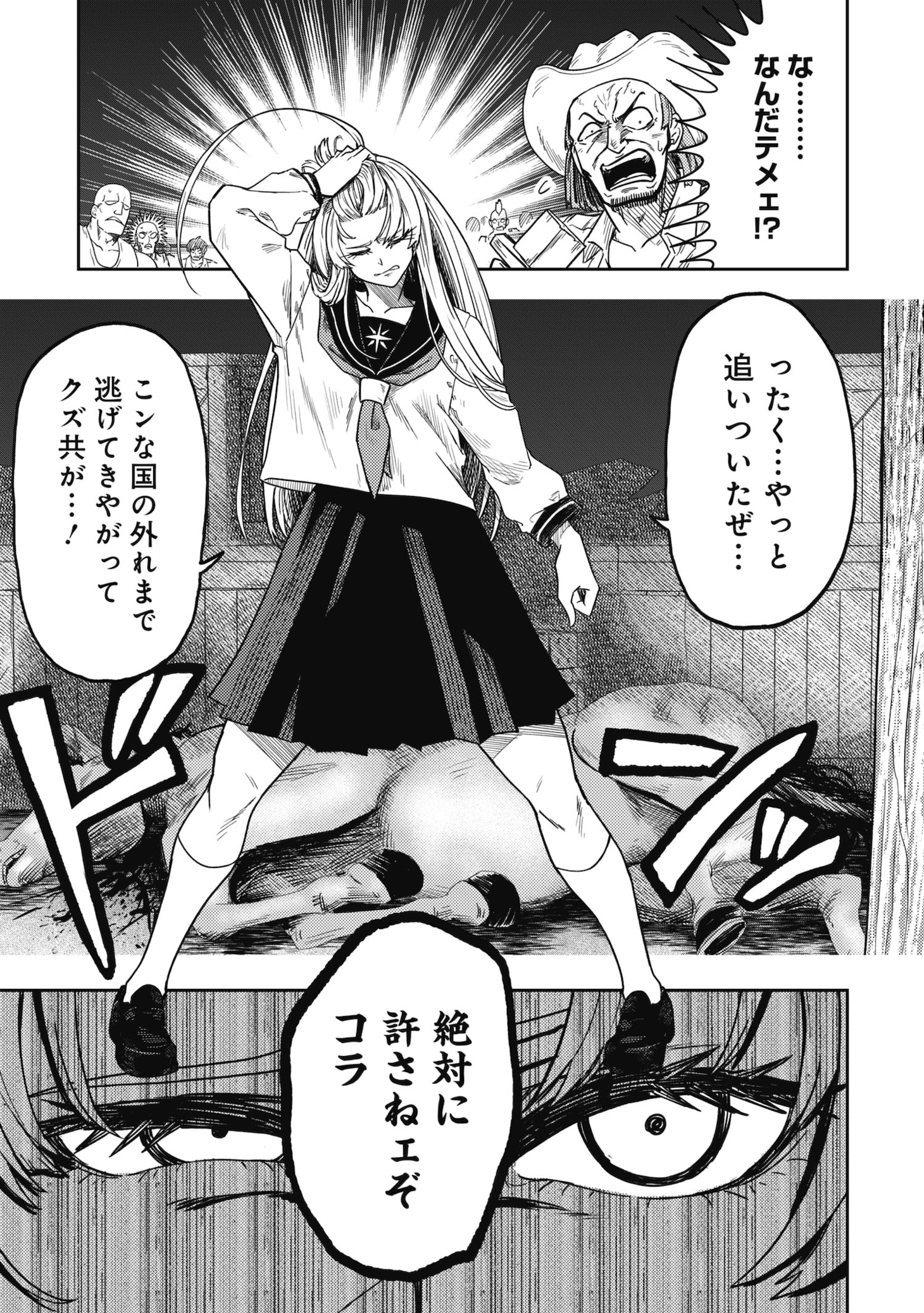 「暴れん坊プリンセス ‐セーラー服を纏いし姫のステゴロ世直し譚‐」より