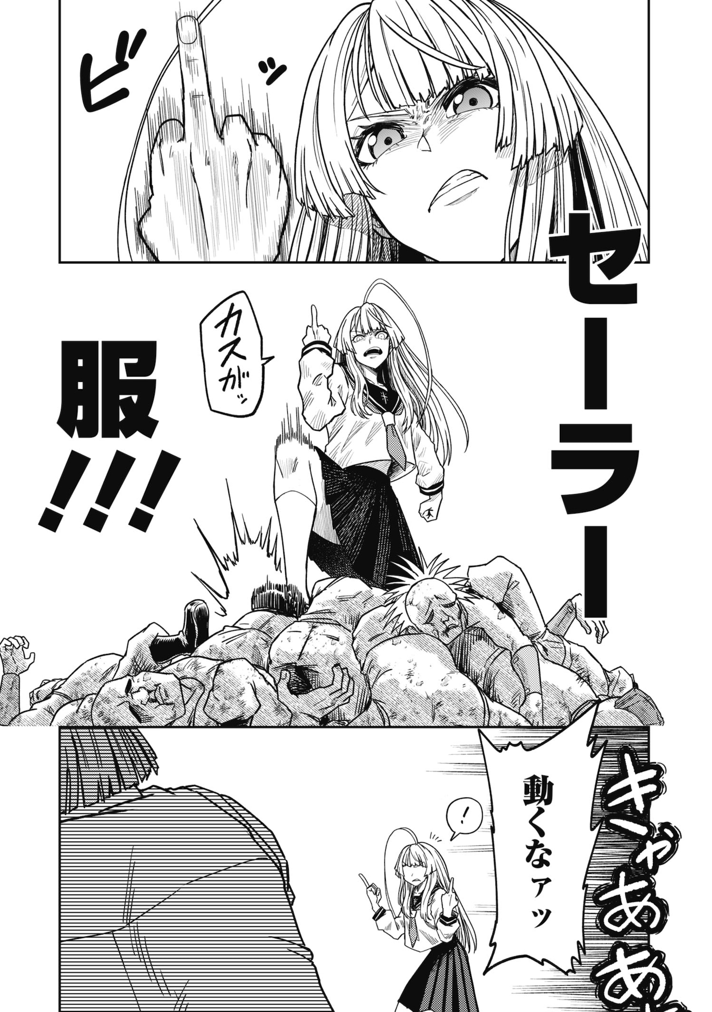 「暴れん坊プリンセス ‐セーラー服を纏いし姫のステゴロ世直し譚‐」より