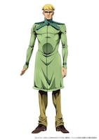 スティーブン・スティール（CV：三宅健太）人類史上初の乗馬による北米大陸横断レース「スティール・ボール・ラン」の発起人で40年のキャリアを持つ歴戦のプロモーター。