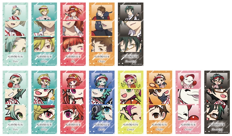 「トレーディングフォトグレイ風クリアカード」全13種