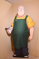 「サバゲー大会」エリアより、「坂本おなかぷにぷにスポット」