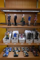 「坂本商店出張所物販コーナー」の様子