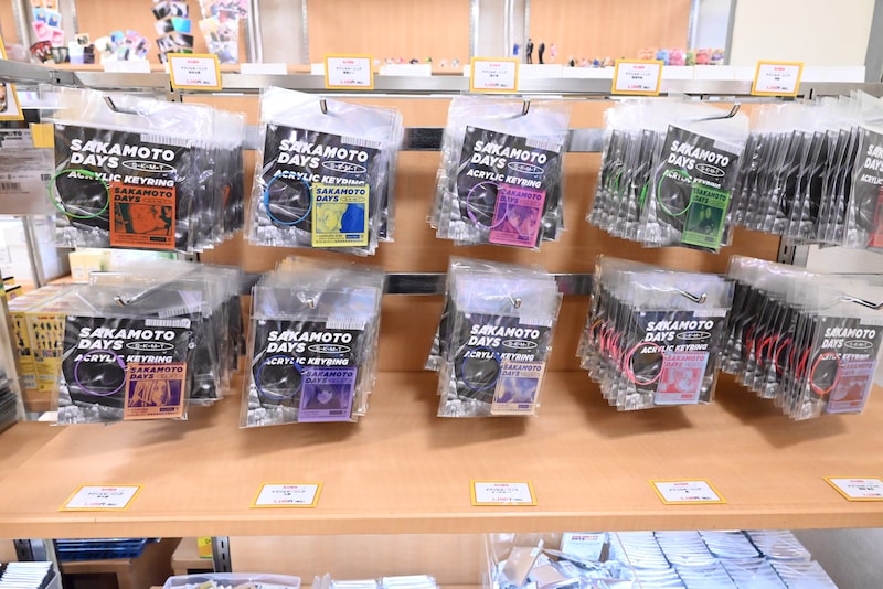 「坂本商店出張所物販コーナー」の様子