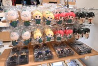 「坂本商店出張所物販コーナー」の様子