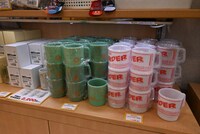 「坂本商店出張所物販コーナー」の様子