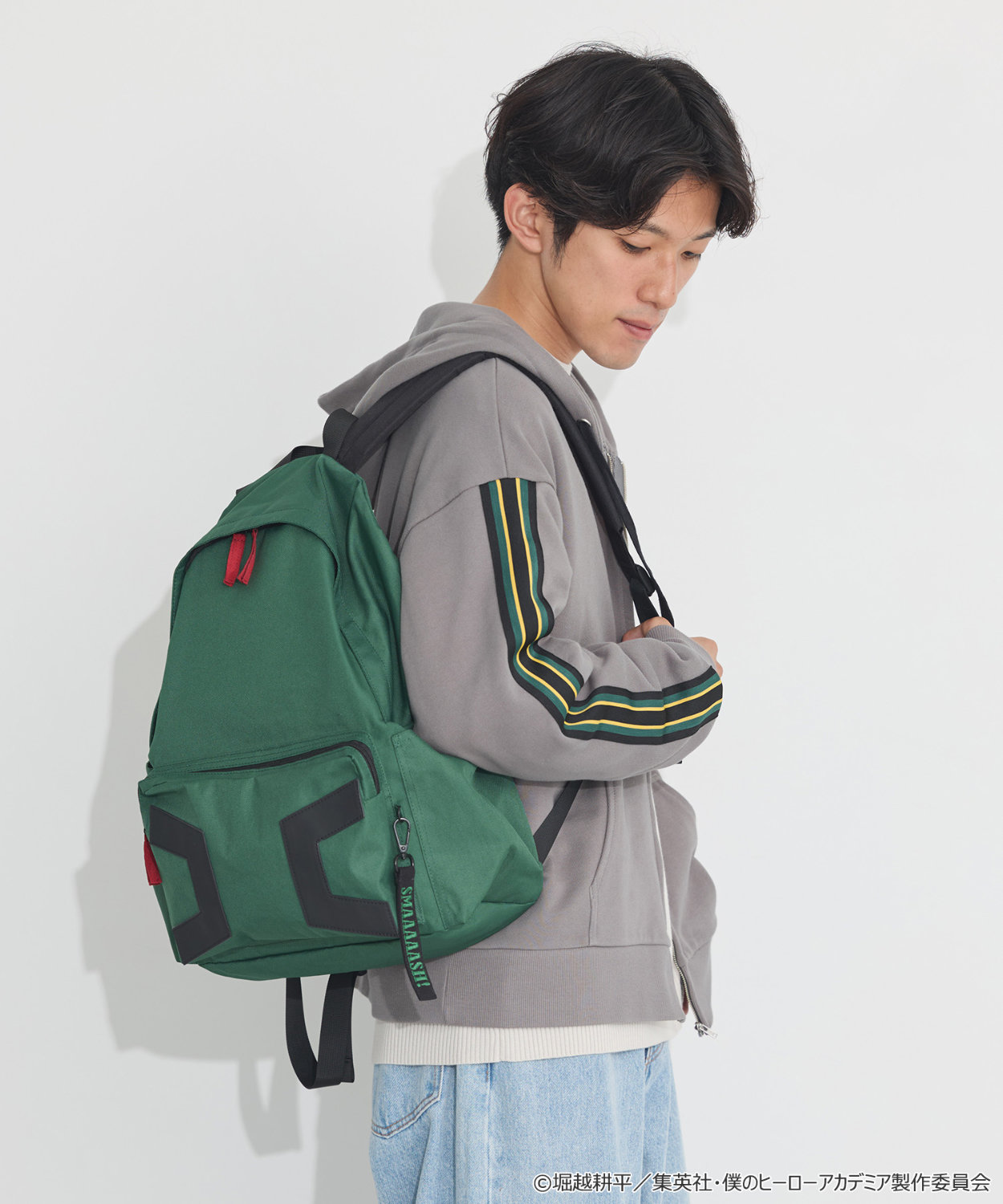 「緑谷出久 イメージ バックパック」着用イメージ