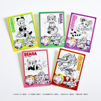 買い物でもらえるちびキャラステッカー